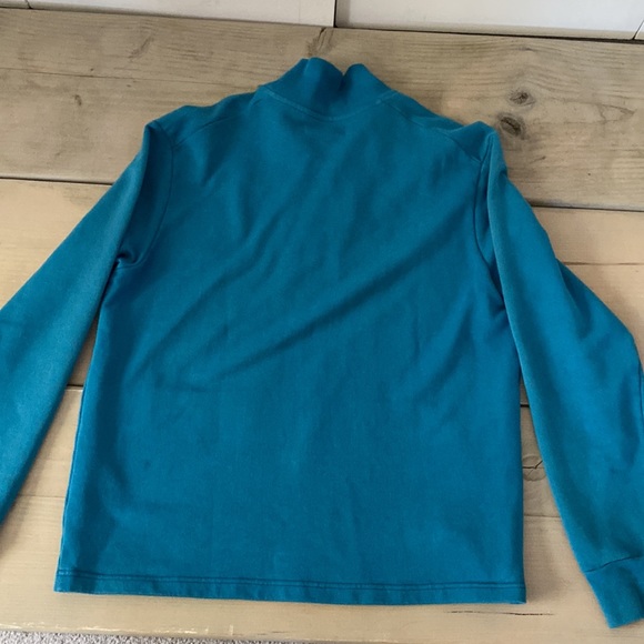 1/4 Zip Pullover - Blue - Picture 9 of 9